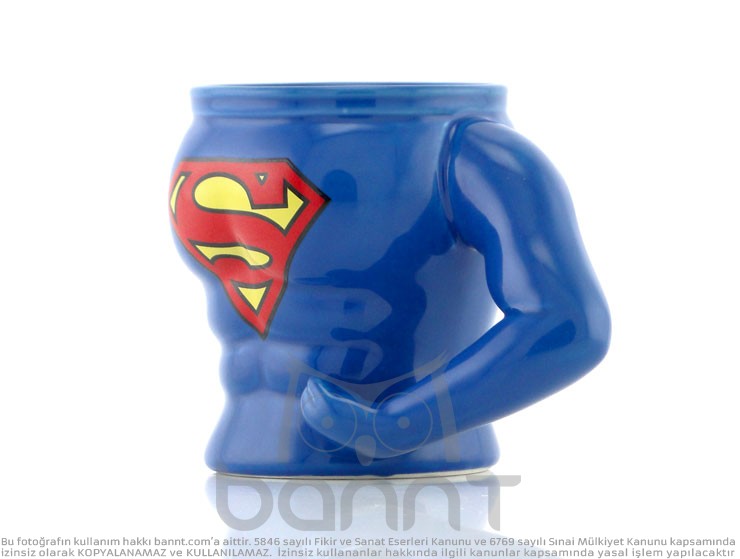 Superman Muscle Kupa Bardak