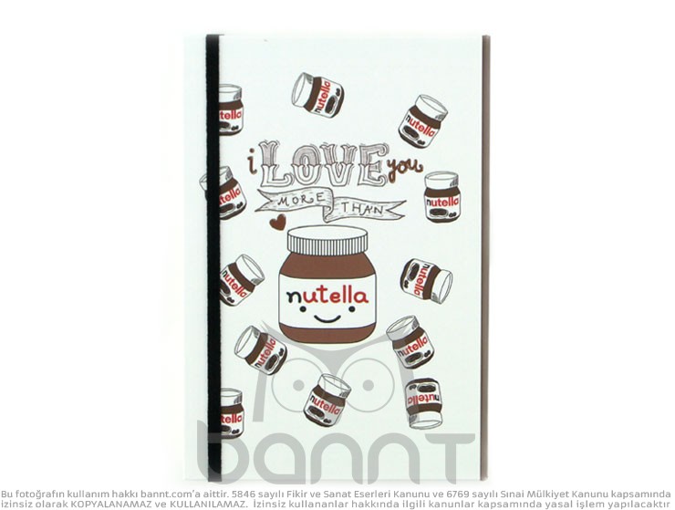 Nutella Defter Nutella Defter