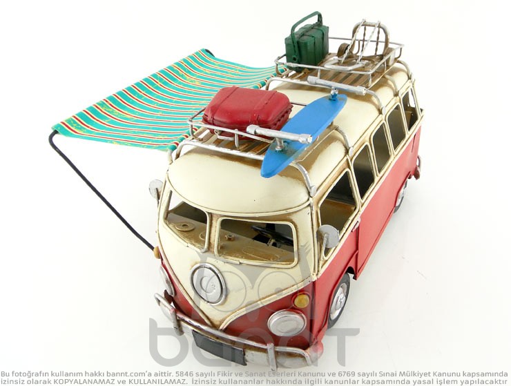Camper Van Vosvos Minibüs (Büyük Boy)
