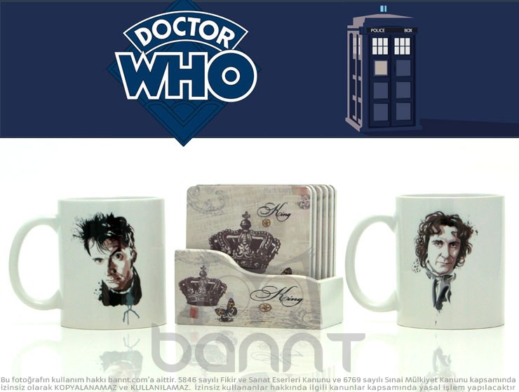 Doctor Who Kupa Bardak Seti Doctor Who Kupa Bardak Seti