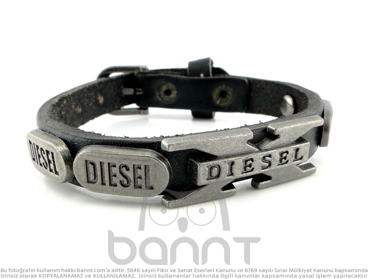 Diesel Deri Bileklik (Siyah) Diesel Deri Bileklik (Siyah)