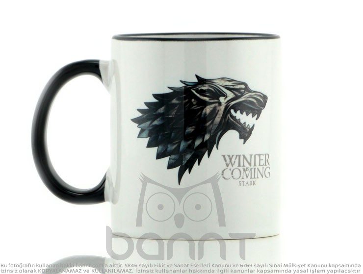 Game Of Thrones Direwolf Kupa Bardak (Siyah) Game Of Thrones Direwolf Kupa Bardak (Siyah)