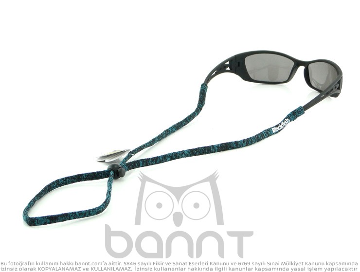 Beady Dark Gözlük İpi (Mavi)