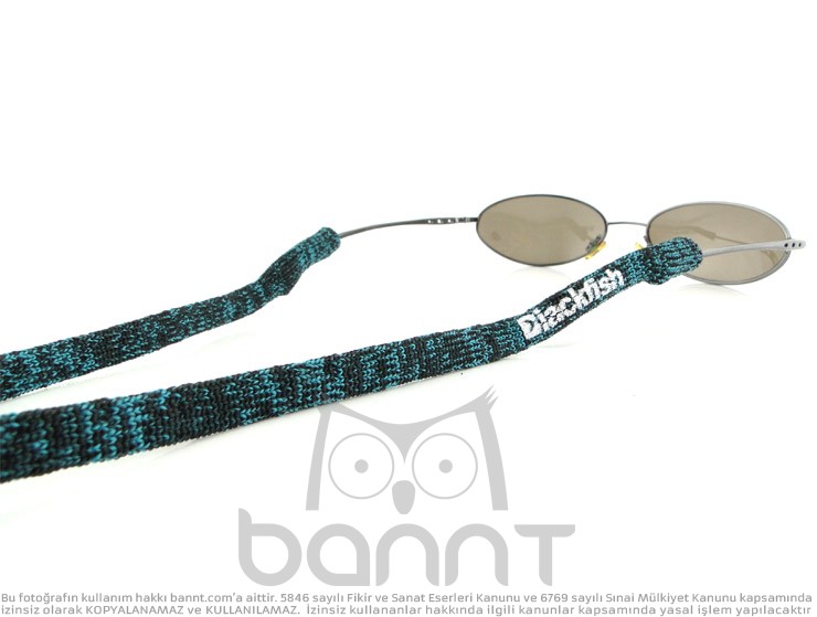 Beady Dark Gözlük İpi (Mavi)