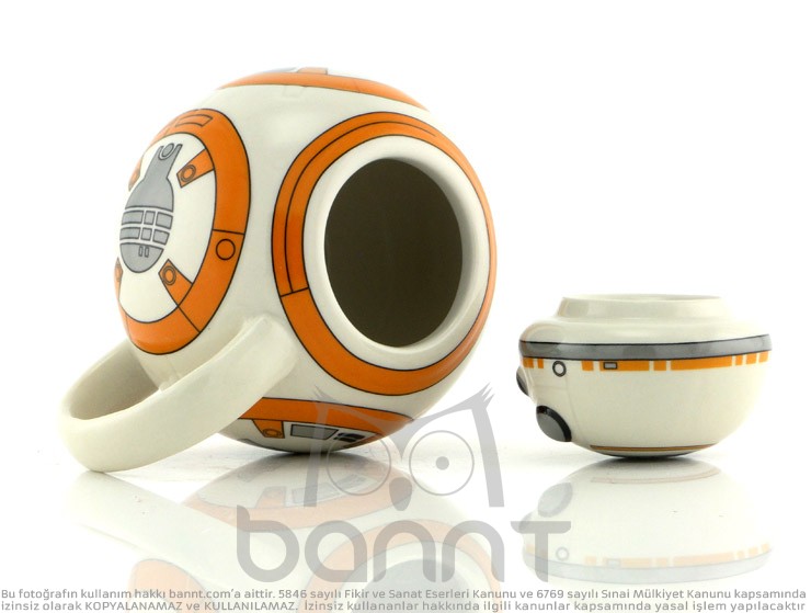 BB8 Droid 3D Kupa Bardak