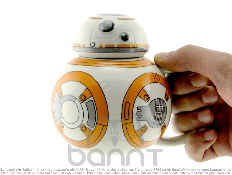 BB8 Droid 3D Kupa Bardak