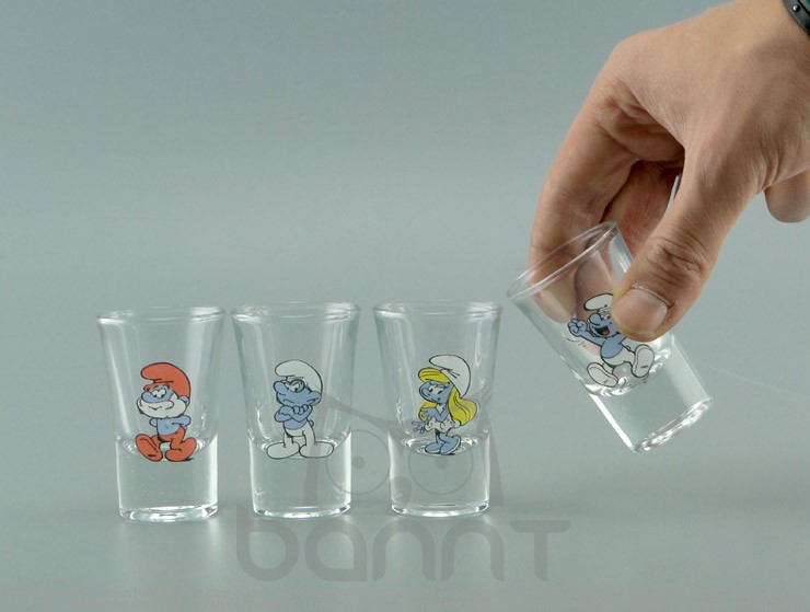 Şirinler Shot Bardak Takımı Şirinler Shot Bardak Takımı