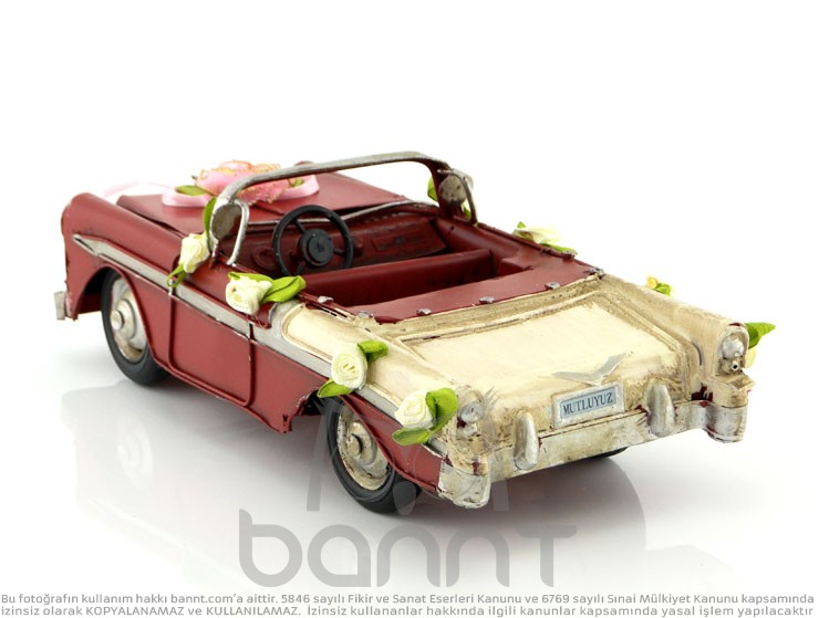 Classic Chevrolet Gelin Arabası (Kırmızı)