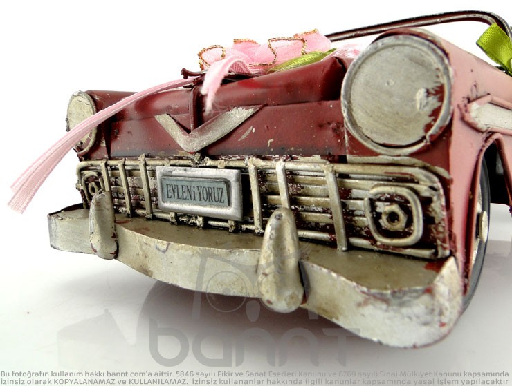 Classic Chevrolet Gelin Arabası (Kırmızı)