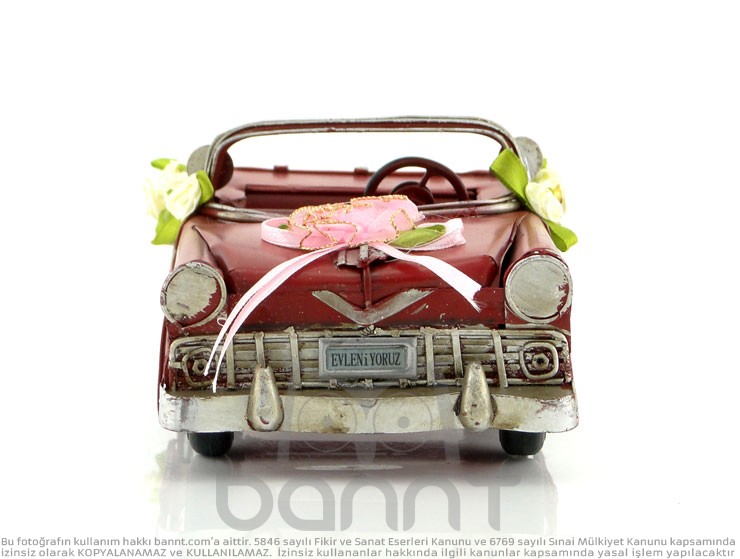 Classic Chevrolet Gelin Arabası (Kırmızı)