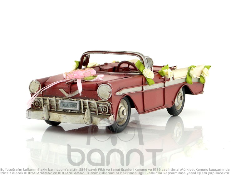 Classic Chevrolet Gelin Arabası (Kırmızı)