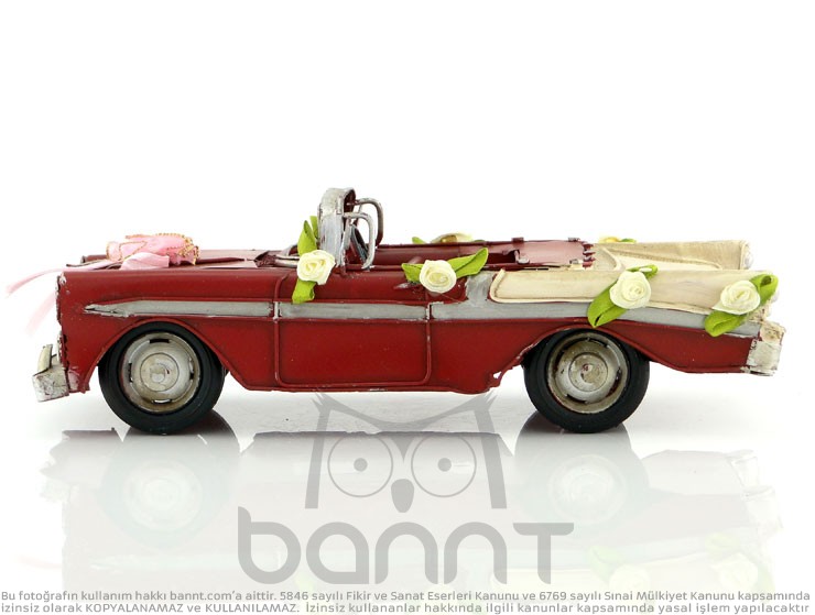 Classic Chevrolet Gelin Arabası (Kırmızı)