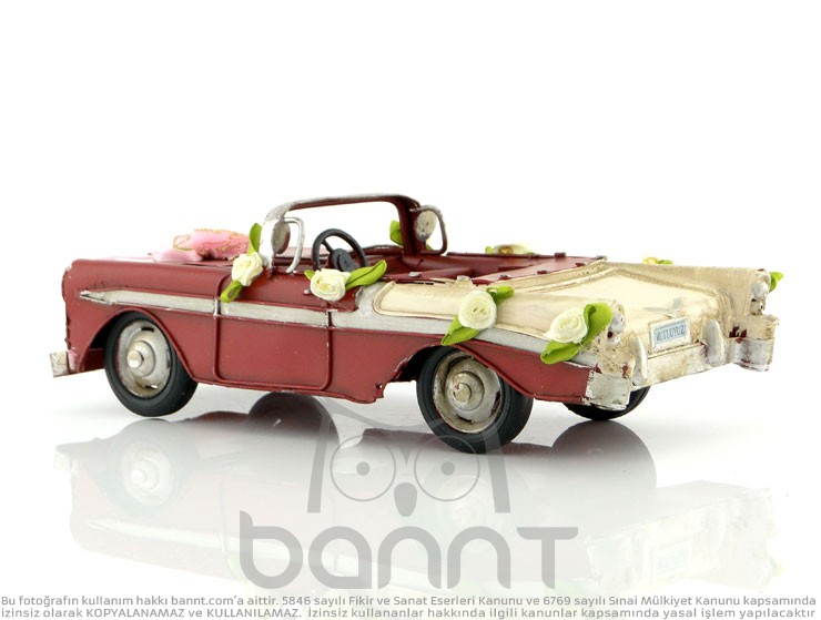 Classic Chevrolet Gelin Arabası (Kırmızı)