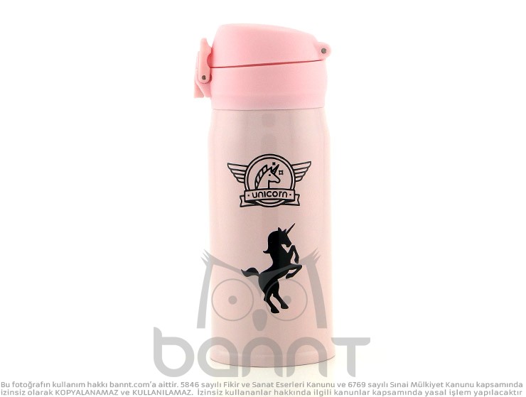 Unicorn Termos Bardak (Pembe) Unicorn Termos Bardak (Pembe)