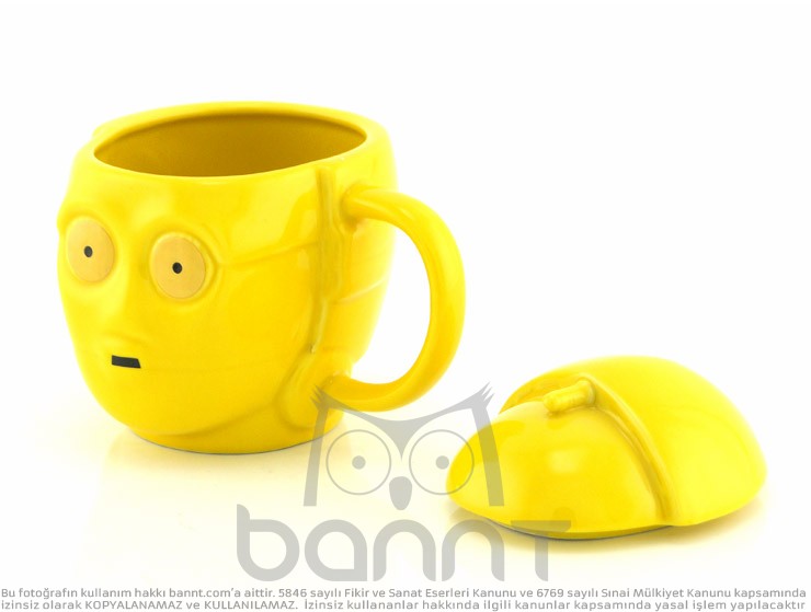C-3PO 3D Kupa Bardak C-3PO 3D Kupa Bardak