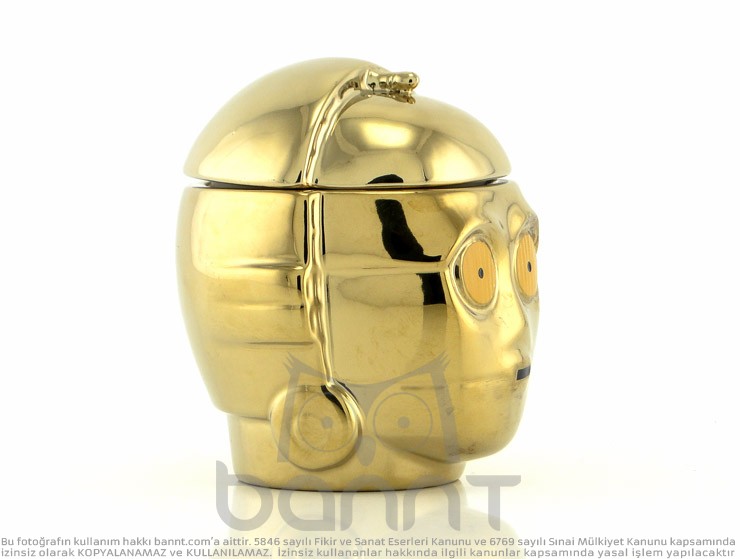 C-3PO 3D Kupa Bardak (Gold)