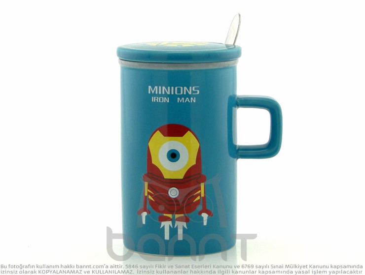 Minions Iron Man Kupa Bardak
