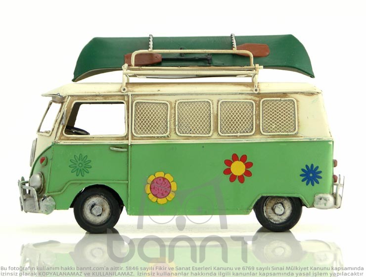 Campervan Vosvos Fotoğraf Çerçeveli Kumbara (Orta Boy) Campervan Vosvos Fotoğraf Çerçeveli Kumbara (Orta Boy)