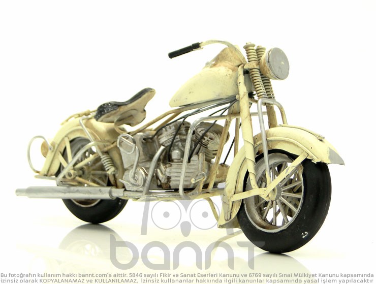 Vintage Chopper Metal Motosiklet Vintage Chopper Metal Motosiklet
