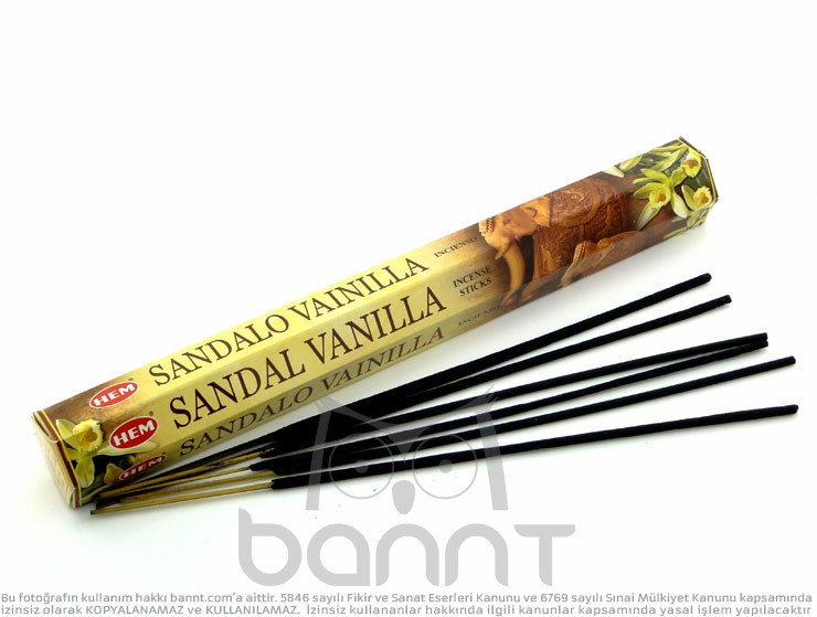 Sandal Vanilla Tütsü Sandal Vanilla Tütsü