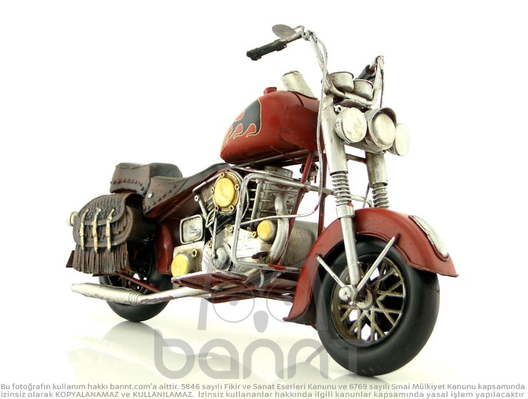 Custom Cruiser Motor Kırmızı (Büyük Boy) Custom Cruiser Motor Kırmızı (Büyük Boy)