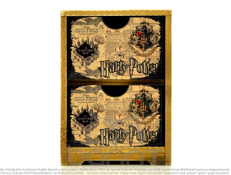 Harry Potter Çekmeceli Ahşap Kutu