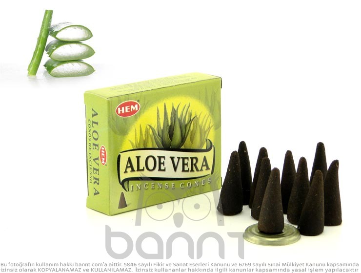 Aloe Vera Konik Tütsü Aloe Vera Konik Tütsü