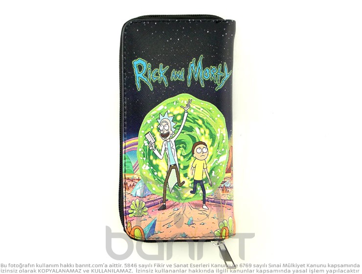 Rick and Morty Cüzdan Rick and Morty Cüzdan