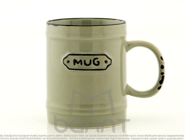 Emaye Mug Kupa (Yeşil) Emaye Mug Kupa (Yeşil)
