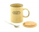 Emaye Mug Kupa (Sarı) Emaye Mug Kupa (Sarı)