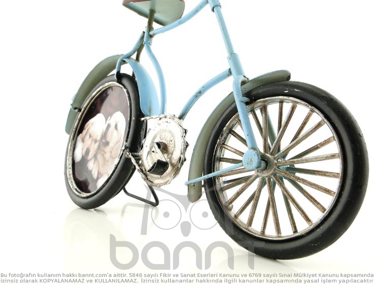 Bicycle Metal Fotoğraf Çerçevesi