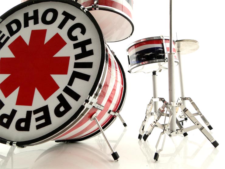 Red Hot Chili Peppers Mini Bateri Seti (Büyük Boy)