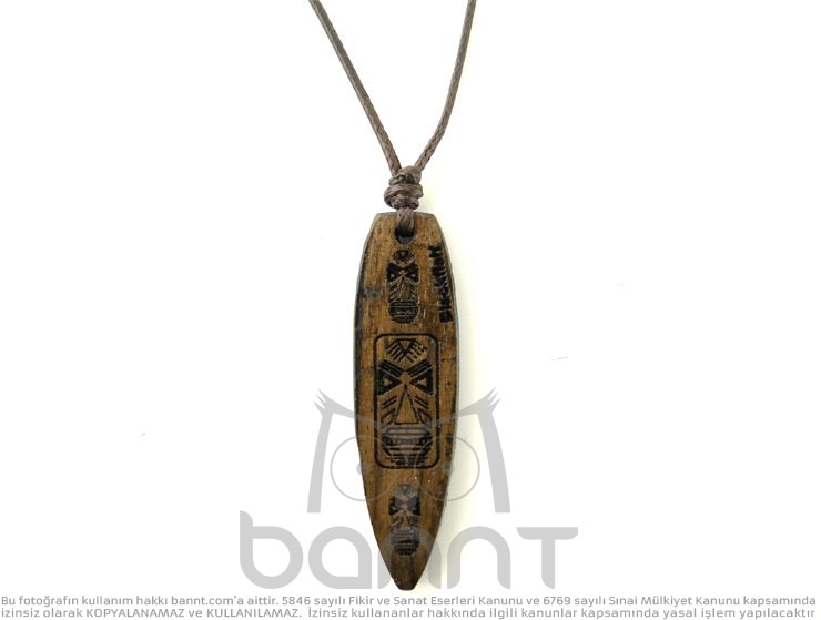Surf Alaia Ethnic Ahşap Kolye Surf Alaia Ethnic Ahşap Kolye