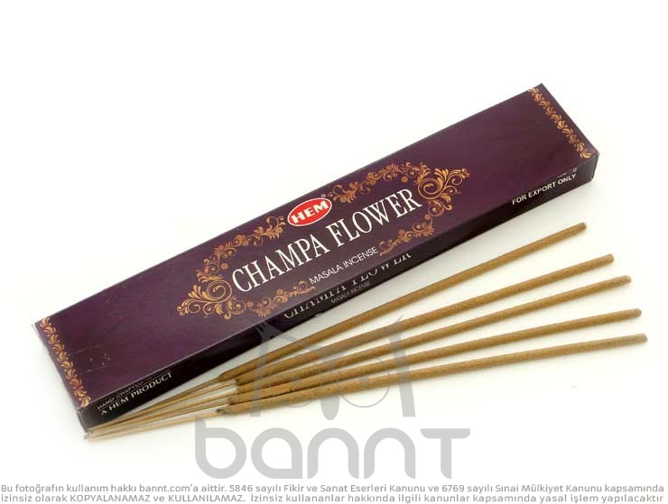 Champa Flower Organik Tütsü Champa Flower Organik Tütsü