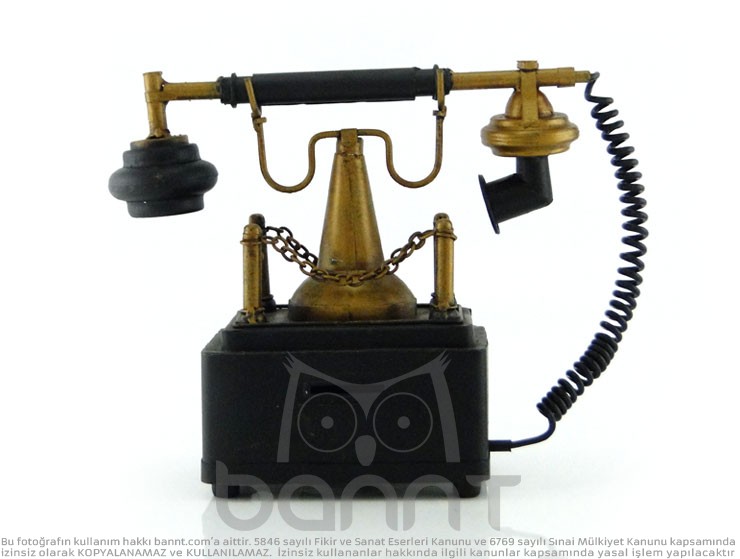 Vintage Telefon Kumbara Vintage Telefon Kumbara