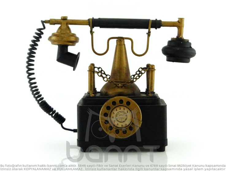 Vintage Telefon Kumbara Vintage Telefon Kumbara