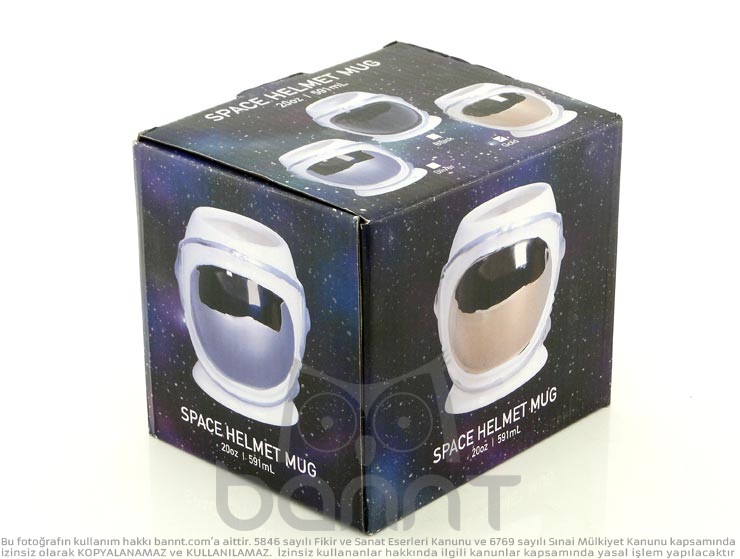 Space Helmet 3D Kupa Bardak