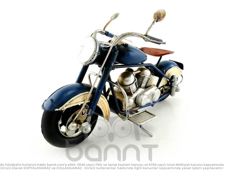 Vintage Chopper Metal Motosiklet II