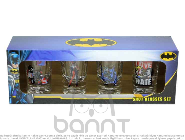 Harley Quinn Shot Bardak Takımı Harley Quinn Shot Bardak Takımı