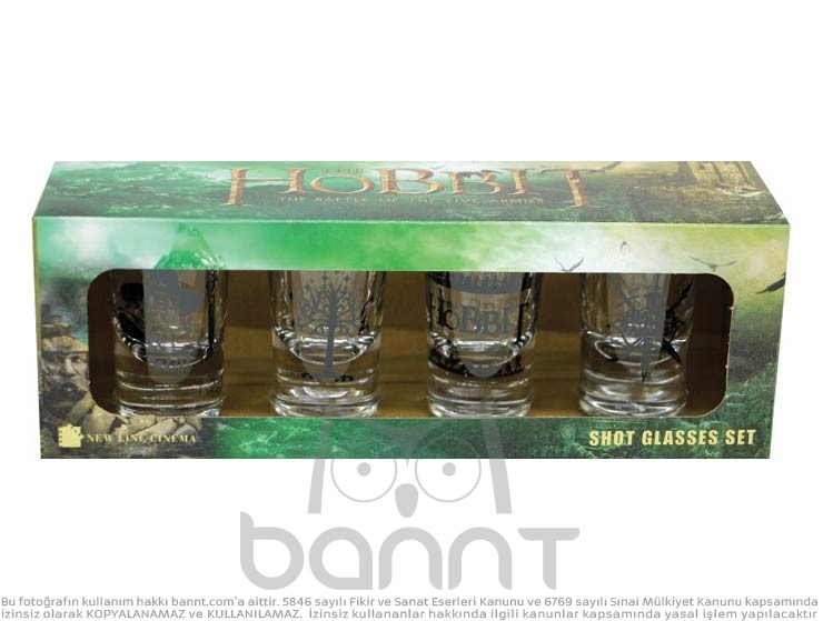 Hobbit Shot Bardak Takımı Hobbit Shot Bardak Takımı
