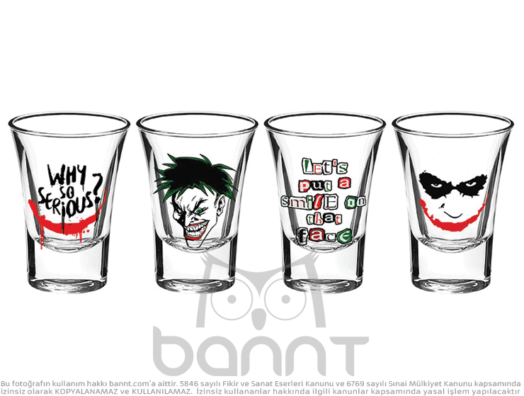 Joker Shot Bardak Takımı Joker Shot Bardak Takımı