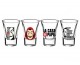 La Casa De Papel Shot Bardak Takımı La Casa De Papel Shot Bardak Takımı
