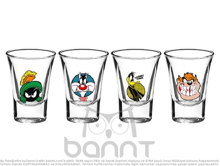 Looney Tunes Shot Bardak Takımı Looney Tunes Shot Bardak Takımı