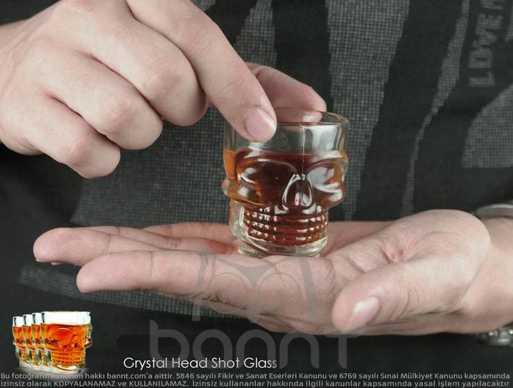 Crystal Head Shot Bardak Takımı