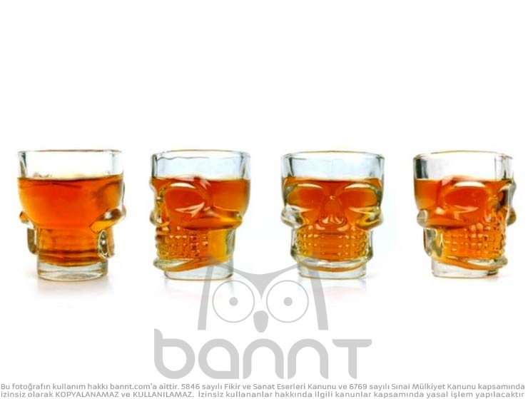 Crystal Head Shot Bardak Takımı