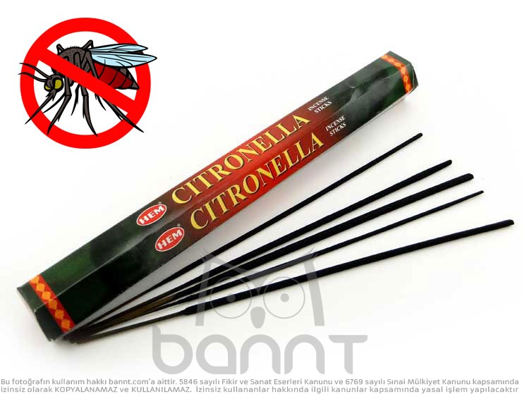 Citronella (Sivrisinek Savar) Tütsü Citronella (Sivrisinek Savar) Tütsü