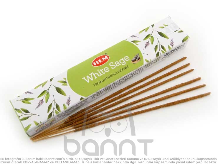 White Sage Adaçayı Organik Tütsü White Sage Adaçayı Organik Tütsü