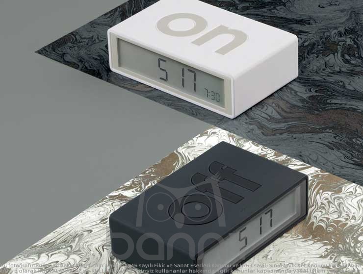 Lexon Flip Alarm Saat (Beyaz)