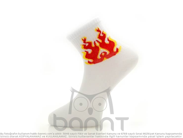 Fire Çorap (Beyaz)