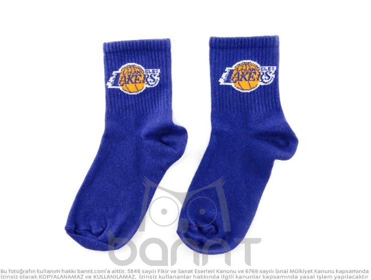 Lakers Kısa Çorap